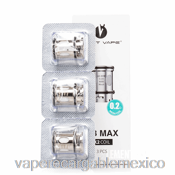 Vape Recargable Perdido Vape Ub Max Bobinas De Repuesto 0.2ohm Ub Max X2 Bobinas